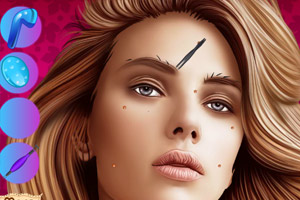 斯嘉丽·约翰逊化妆