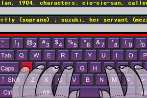 拼音打字指法练习