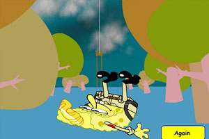 海绵宝宝钢丝秀