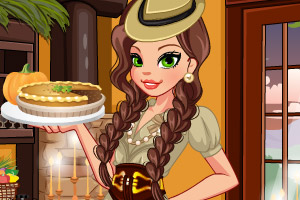 感恩节晚餐前装扮