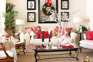 假日房里的物品