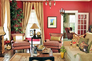 假日房里的物品