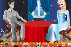 艾尔莎的浪漫晚餐