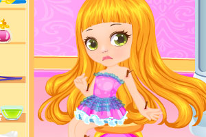 童话宝贝受伤了