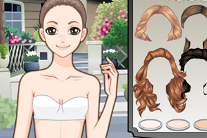 优雅西班牙女孩