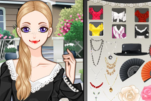 优雅西班牙女孩