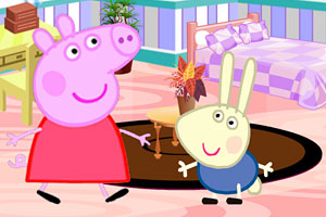 粉红猪小妹房间装饰