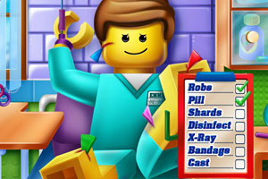 乐高工人骨折了