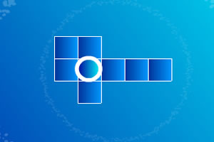 神秘的冰面圆环