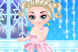 照顾艾尔莎的宝贝