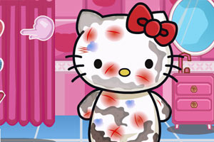 照顾hellokitty