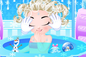 照顾艾尔莎的宝贝