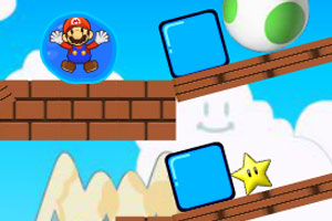 泡泡马里奥吃星星