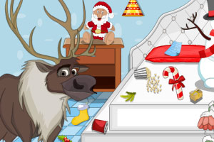 艾尔莎圣诞节布置