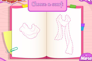 芭比娃娃织围巾