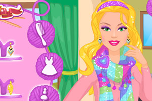 芭比娃娃织围巾