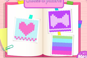 芭比娃娃织围巾