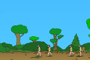 原始人守城无敌版