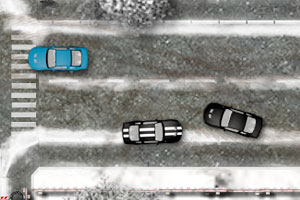 冬季城市漂移赛