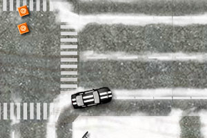 冬季城市漂移赛