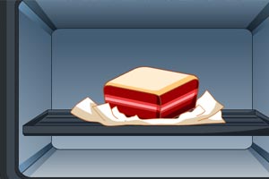 可爱小羊做甜点