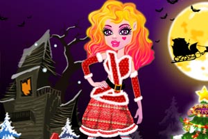 怪物女孩过圣诞节