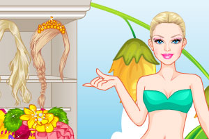 芭比独角兽装扮