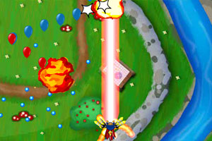 猴子超人射气球无敌版