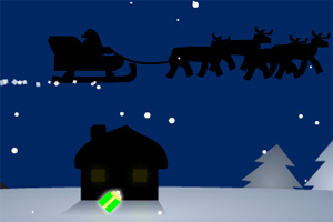 圣诞老公公送礼物