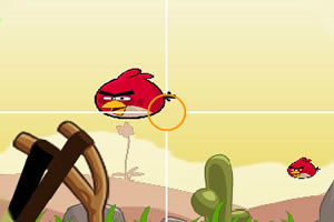 弹弓打愤怒小鸟