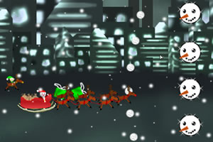 圣诞老人大战雪人