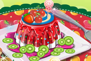 精致的水果蛋糕