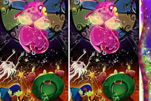 圣诞节小怪找不同