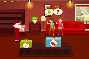 圣诞老人开商店