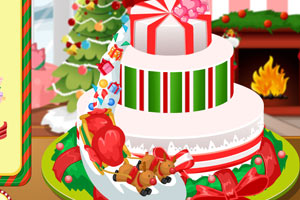 制作美味的圣诞蛋糕