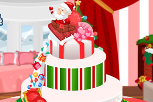 制作美味的圣诞蛋糕