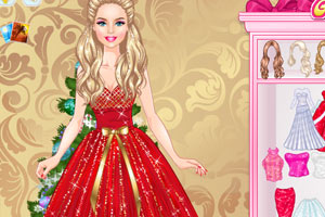 美丽的圣诞节公主