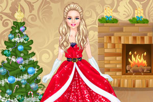 美丽的圣诞节公主