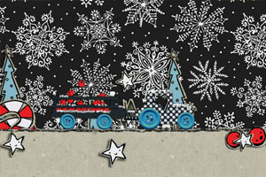 驾驶纽扣拖拉机