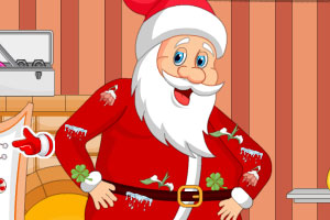 受伤的圣诞老人