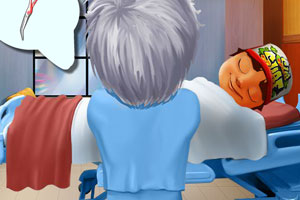 跑酷少年做手术