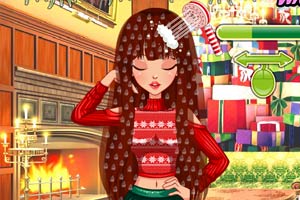 设计圣诞节发型