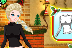 艾尔莎的圣诞节毛衣