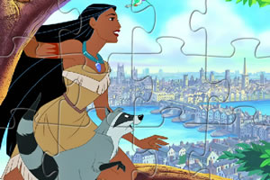 迪斯尼女孩拼图