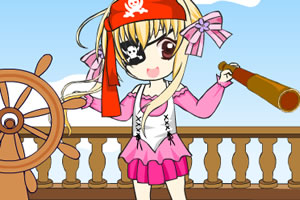 可爱海盗船长