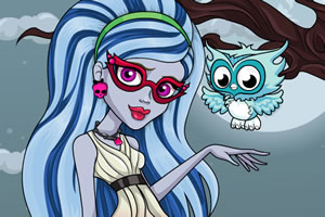 小魔女与猫头鹰