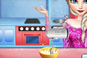 艾尔莎做提拉米苏