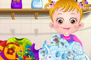 可爱宝贝洗衣小天使