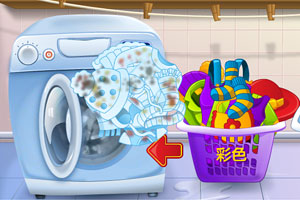 可爱宝贝洗衣小天使