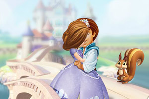 苏菲亚偷偷接吻